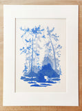 Misty Forest - Blå