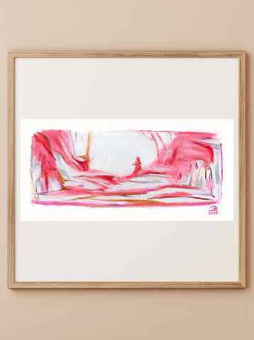 Shell Pink Mountains